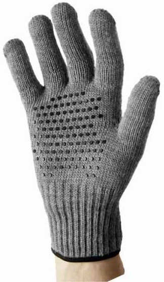 Geoff Anderson Rukavice Corespun Merino Šedé (2)